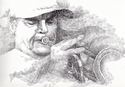 horn dude with hat