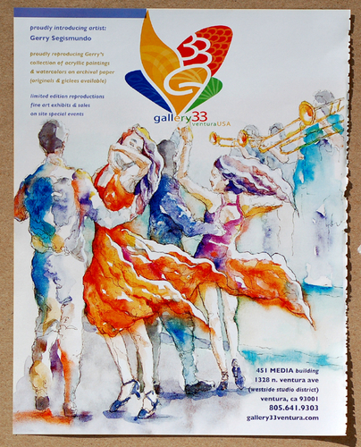 Ad for Gallery 33, Publisher of Fine Art