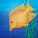 Painting--Acrylic-SeascapeSeymour the Fish