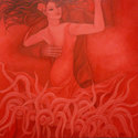 Painting--Oil-SurrealismTango Acuatico