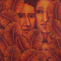 Painting--Acrylic-PortraitLa Familia