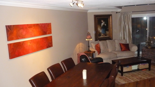 Painting-Abstract-Fleur De Lis