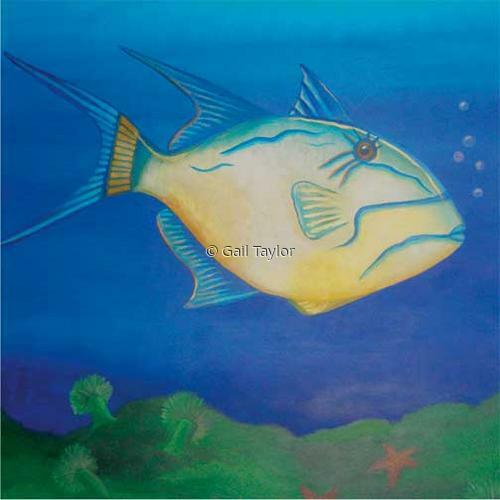 Painting-Seascape-Fred the FIsh