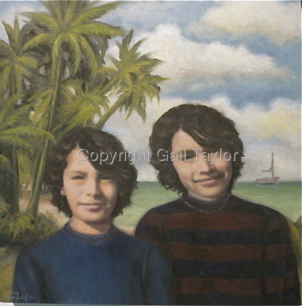 Painting-Portrait-Daniel & Gabriel