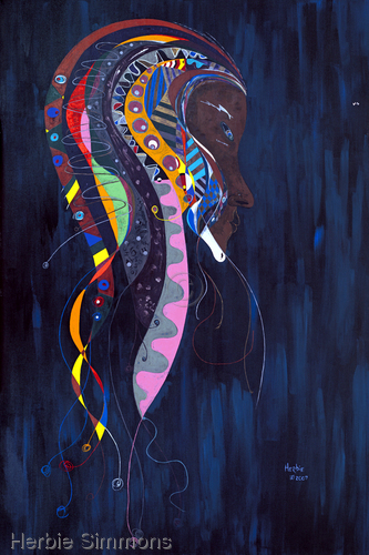 Painting-Acrylic-Princess Francesca