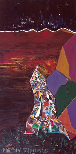 Painting-Acrylic-God Is Watching You