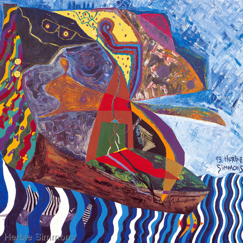 Painting-Acrylic-I Will Always Live Through My Art