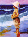 Painting--Acrylic-FigurativeBeach Boy