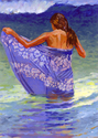 Painting--Acrylic-FigurativeBlue Pareau