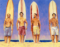 Painting--Acrylic-ImpressionismLongboards