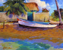 Painting--Acrylic-ImpressionismSiesta