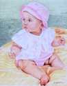 Kim Hammel Carlyle IL Colored Pencil Pink at the Park - Portrait Drawing