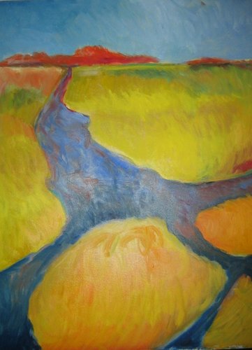 Window Series - River to Red Hills