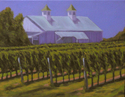 Painting--Oil-Plein AirSummer Vines North Fork
