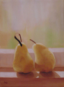 Painting-Pears in Window Light