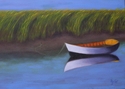 Painting--Oil-SeascapeMarsh Sunset