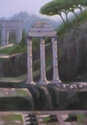 Painting--Oil-LandscapeCastor and Pollux