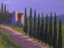 Painting--Oil-LandscapeCypreses in Light - Selected for Atlanta Fine Arts League 4th Annual Juried Exhibition - September 2010
