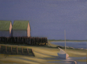 Painting--Oil-SeascapeReflections at low tide