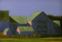 Painting--Oil-LandscapeNorth Fork Barn Grouping