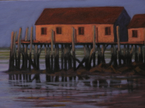 Painting-Seascape-Low Tide Provincetown