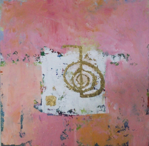 Painting-Color Field-Usui Power Symbol