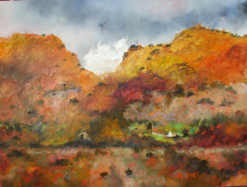 Painting-Southwestern-Mostly Madrid III