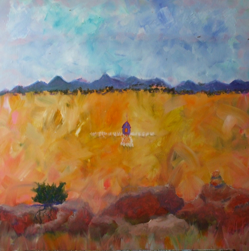 Painting-Cityscape-Homestead 1