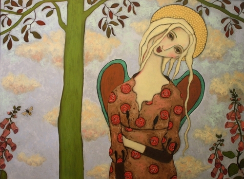 Painting-Oil-Welcome To My World.