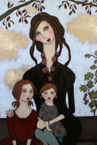 Painting-Oil-Little charlotte