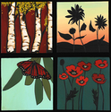 Heather Carlson - Nature Panels - SOLD