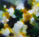 Painting--Acrylic-Abstractjoy blossom - fresh clover apricot moss