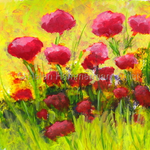 Painting-Floral-Happy Dance
