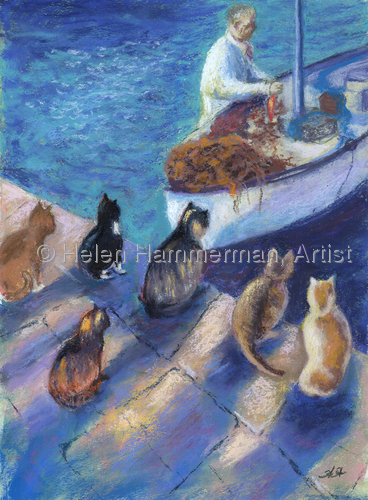 Painting-Animals-Today's Catch