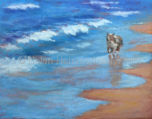 Painting-Beach Run
