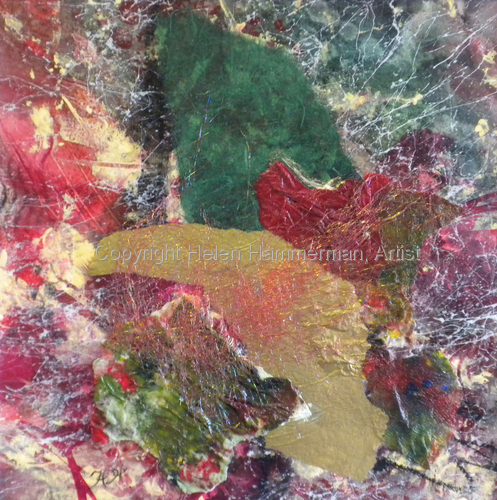 Mixed Media-Non-representational-Remembering Autumn