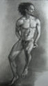 Seated Male Nude