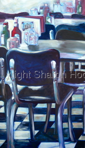 Painting-Realism-The Diner