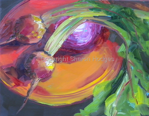 Painting-Still Life-Fiesta Beets