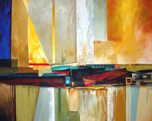 Painting-Landscape-Monroe Bay No. 2