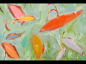 Painting--Acrylic-AbstractFish Pond