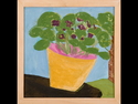 Painting--Acrylic-ImpressionismAfrican Violets
