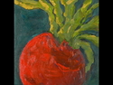 Painting--Acrylic-Still LifeBeet Red (SOLD)