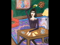 Painting--Acrylic-FigurativeWriting Table