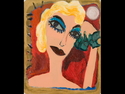 Painting--Acrylic-FigurativeFor The Love of Money (SOLD)