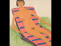 Painting--Oil-FigurativeThe Sun Bather