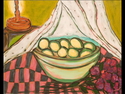 Painting--Acrylic-Still LifeFruit Bowl Country