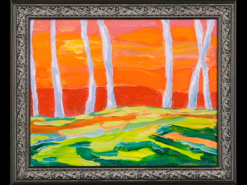 Painting-Landscape-Swamp Trees
