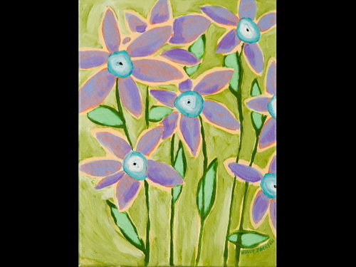 Painting-Impressionism-Daisy Eyes