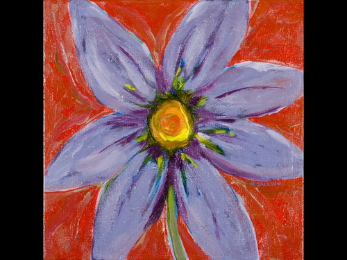 Painting-Impressionism-Flower Spirit